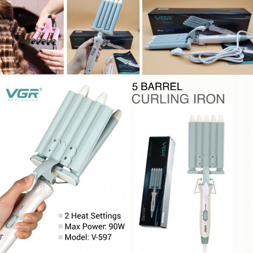 VGR Professional Wavy Hair Styler