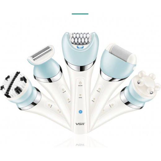 VGR 5n1 Multifunctional Epilator Set