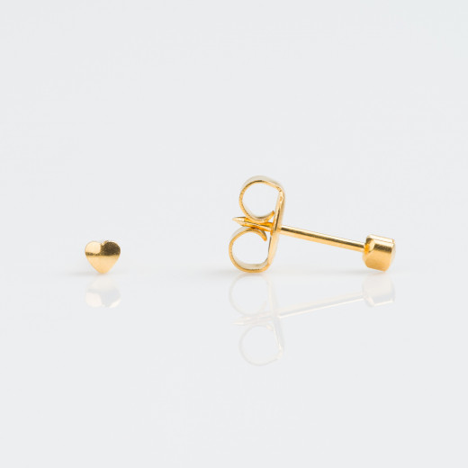 Studex Gold Plated Heart Ear Piercing Stud