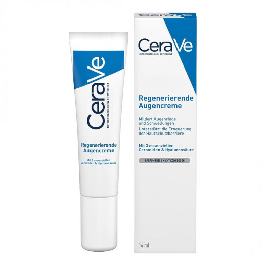 CeraVe Eye Repair Cream For Dark Circles And Puffiness With Hyaluronic Acid 14ml