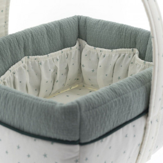 Cambrass Layette Basket Magia Green