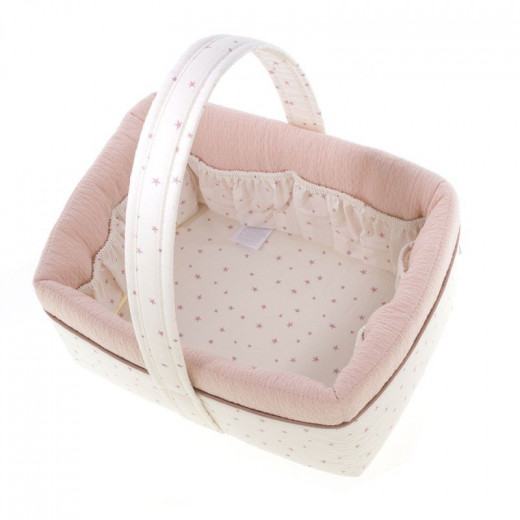 Cambrass Layette Basket Magia Pink