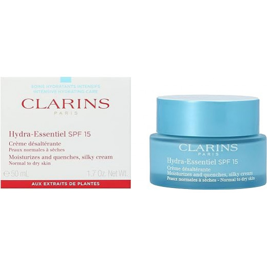 Clarins Hydra-Essentiel Silky Cream SPF 15 1.7 Oz