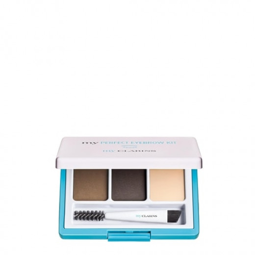 Clarins  My Perfect Eyebrow Kit  02 Medium to Deep