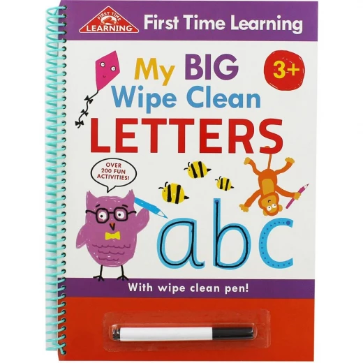 Dar Al Ma'arif First Time Learning - Wipe N Clean Letters