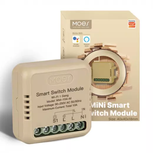 Moes  Dual Smart Switch - Wi-fi