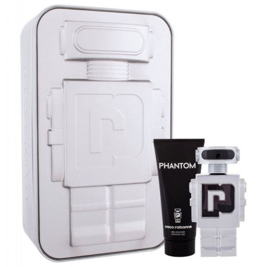 Paco rabanne Phantom EDT 100ML + Shower Gel 100ML Gift Set For Men