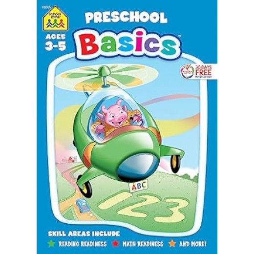 School Zone - Preschool Basics Workbook