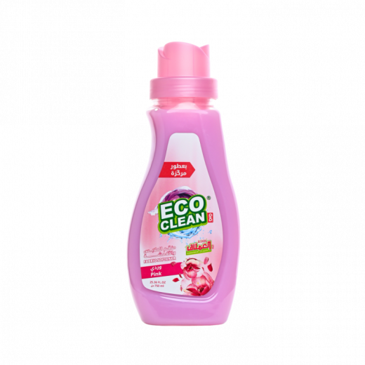 Eco Clean Fabric Softener Pink 750ml