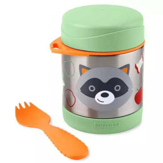 Skip Hop - Zoo Insulated Food Jar Raccoon