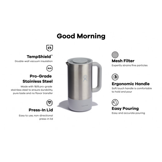 Hydro Flask French Press Birch