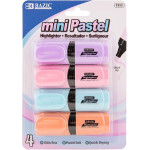 Bazic Mini Desk Style Pastel Highlighter