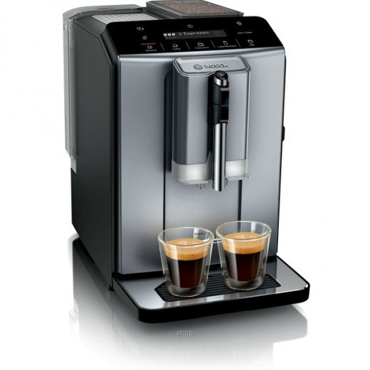 Bosch Fully Auto Espresso-Coffee Machine Diamond Titanium Metallic 1300W