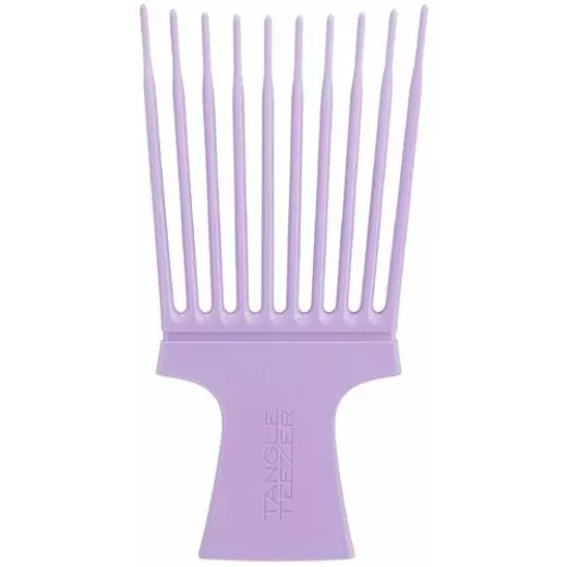 Tangle Teezer | The Hair Pick for Curly Hair | Adds Lift, Volume, Preserves Curl, Reduces Frizz | Lilac