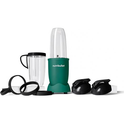 NutriBullet NB9-1301AFG Pro 13 قطع باللون الأخضر الغامق غير اللامع، 900 واط