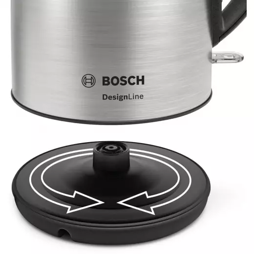 Bosch Electric Kettle with a Power of 2400 W and a Capacity of 1.7 liters Stainless Steel