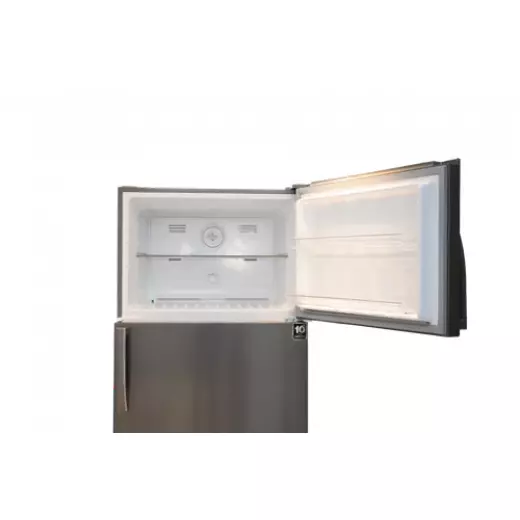 Schubert Top Mount Freezer-Fridge 79.5cm 512L No-frost Metal Inox