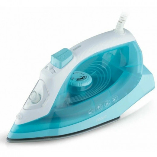 RAF Electric Steam Iron with Ceramic Sole Green