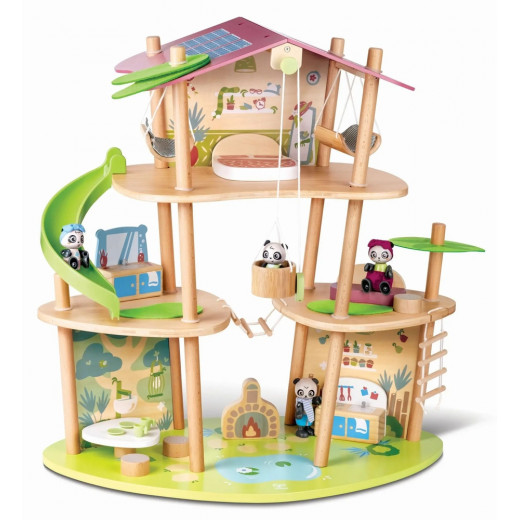 Hape Pandas' Bamboo House