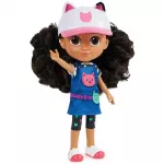 Gabby's Dollhouse, 8-inch Gabby Girl Doll (Travel Edition) with Accessories, Kids Toys for Ages 3 and up