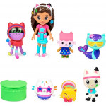 Gabby’s Dollhouse, Dance Party Theme Figure Set with a Gabby Doll, 6 Cat Toy Figures and Accessory Kids Toys for Ages 3 and up