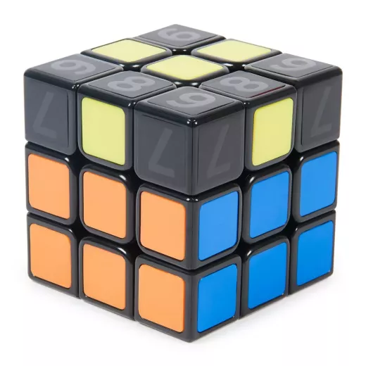 Rubik’s Coach Cube, Learn to Solve 3x3 Cube with Stickers, Guide and Videos | Stress Relief Fidget Toy | Adult Toy Fidget Cube | for Ages 8 and up