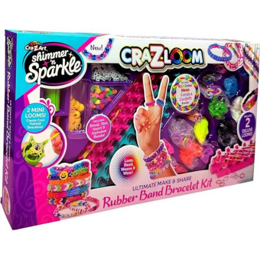 Car-Z-Art Shimmer & Sparkle CraZLoom SNS Deluxe Rubber Band Case