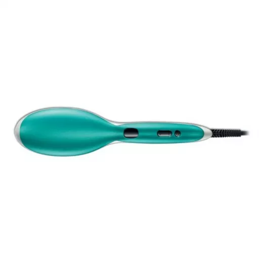 Rowenta Power Straight CF5820 Straightening brush Warm Black, Green 1.8 m