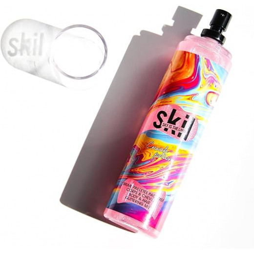 Jeanne Arthe Skil Women's Scented Glitter Mist - Crush Potion - Toxic Love Collection - Made in France - 250 ml