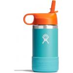 Hydro Flask 12 Oz Kids Wide Mouth Straw Cap and Boot Grass