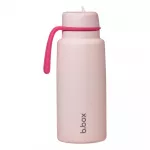 B.box 1l Insulated Flip Top Drink Bottle - Lilac Love