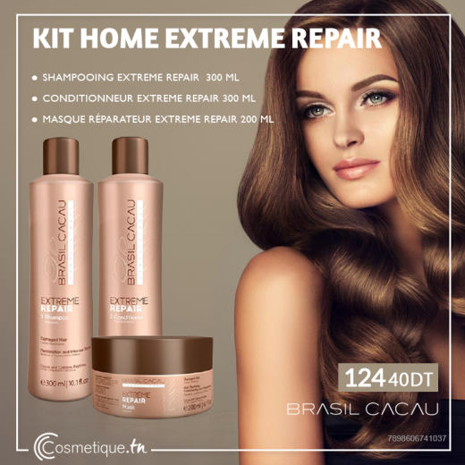 Brasil Cacau Extreme Repair Kit Keratin