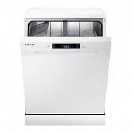 Samsung DW60M5070FW/FH Free Standing Dishwasher, 7 Programs, White