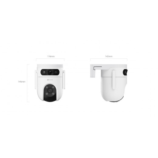 Ezviz Dual-Lens Pan & Tilt Wi-Fi Camera H9c Dual 3K & 3K 5MP