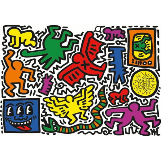 Clementoni Keith Haring Modern Art Puzzle 1000 pieces