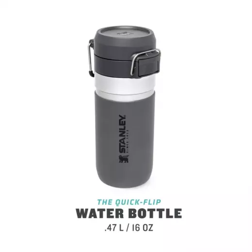 Stanley The Quick-Flip Water Bottle .47L / 16oz Charcoal color