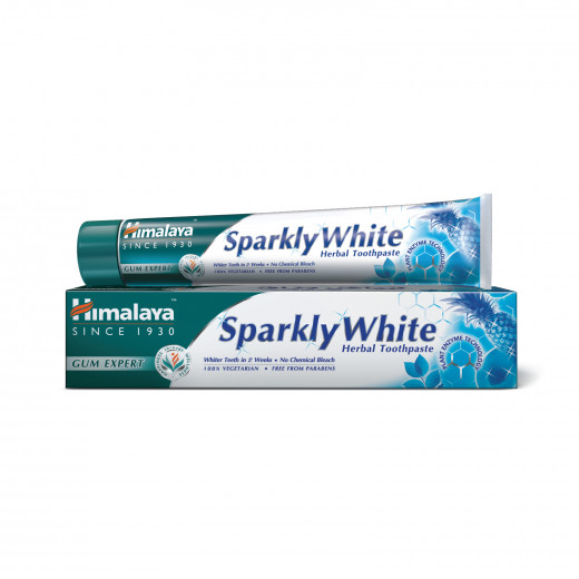 Himalaya Sparkly White Herbal Toothpaste 100ml.