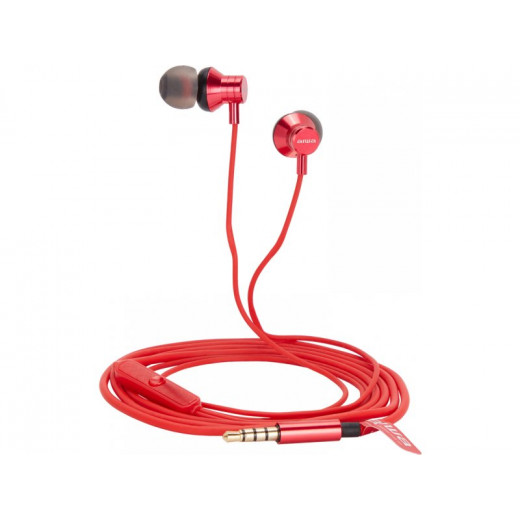 Aiwa Wired Earphones Red