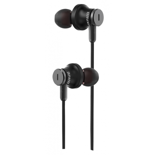 Aiwa ESTBTN-880 Wireless Earphones Black Built-in Microphone