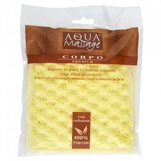 Aqua massage Corpo- Premium Sweet Energy Sponge yellow