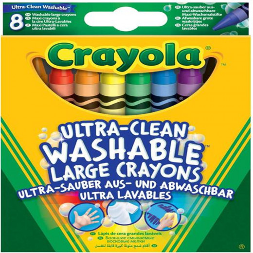 Crayola | 8 Ultra Clean Large Crayons