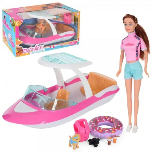 Defa Lucy | Doll With Speed Boat