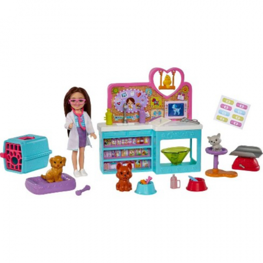 Barbie | Chelsea Pet Vet Doll Playset