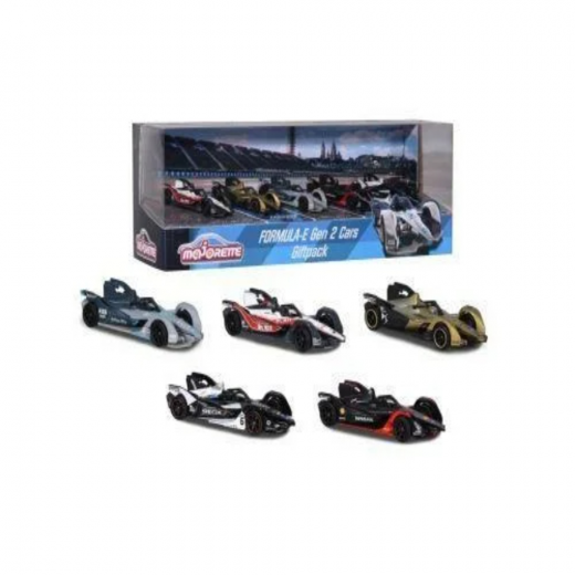 Majorette | Formula-E Gen 2 Cars Giftpack | 5st | Random