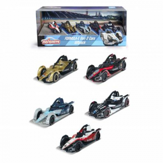 Majorette | Formula-E Gen 2 Cars Giftpack | 5st | Random