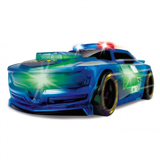 Dickie | Lightstreak Police Friction-Driven Toy Car | 20 cm