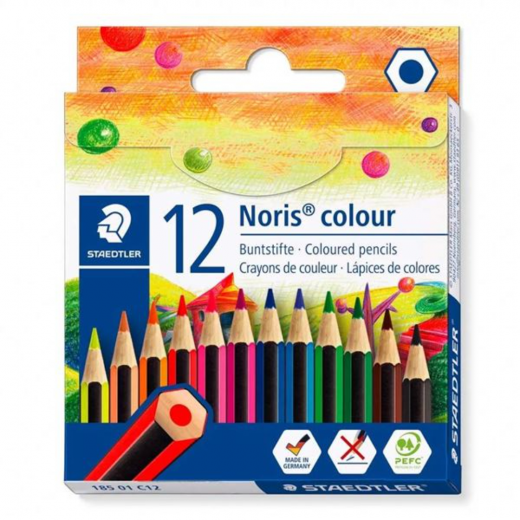 Staedtler - Noris Pencil Colors Half Length - Pack of 12