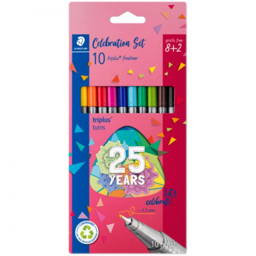 Staedtler | Triplus Fineliner SET 10 PCS