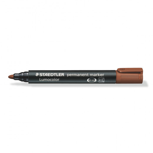 Staedtler - Permanent Marker Bullet Tip Highlighter Marker - Brown