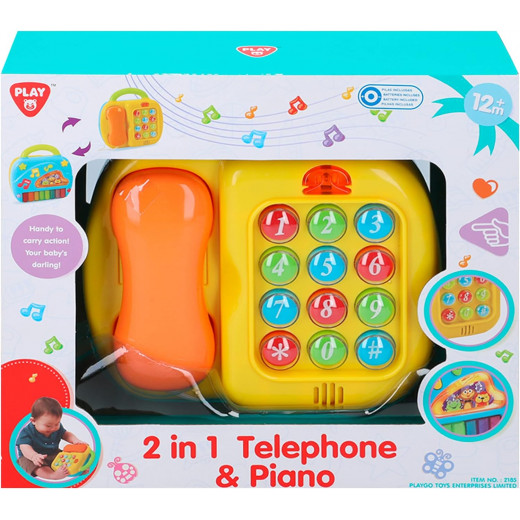 Play Go | 2 in1 Telephone & Piano